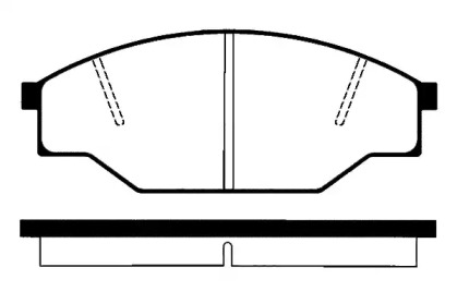 Комплект тормозных колодок (RAICAM: RA.0576.0)