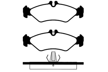 Комплект тормозных колодок (RAICAM: RA.0628.0)