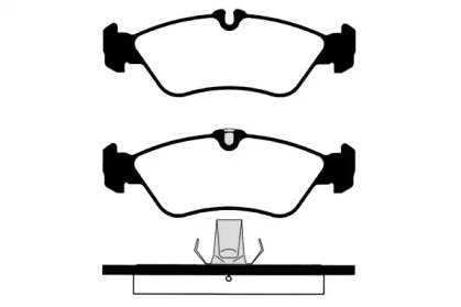 Комплект тормозных колодок (RAICAM: RA.0629.1)