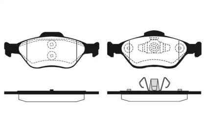 Комплект тормозных колодок (RAICAM: RA.0708.0)