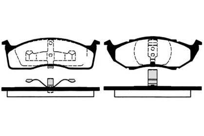 Комплект тормозных колодок (RAICAM: RA.0718.1)