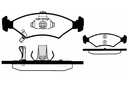 Комплект тормозных колодок (RAICAM: RA.0720.0)