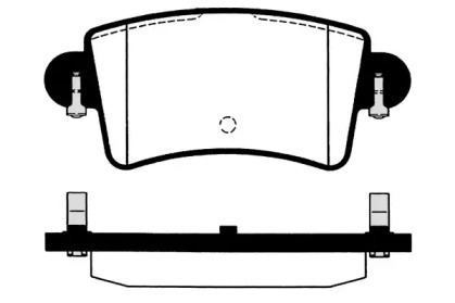 Комплект тормозных колодок (RAICAM: RA.0782.0)