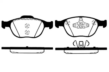 Комплект тормозных колодок (RAICAM: RA.0785.0)