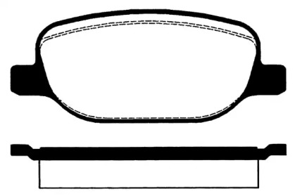 Комплект тормозных колодок (RAICAM: RA.0799.0)