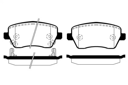 Комплект тормозных колодок (RAICAM: RA.0805.3)