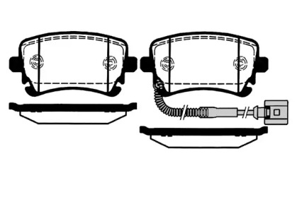 Комплект тормозных колодок (RAICAM: RA.0819.2)
