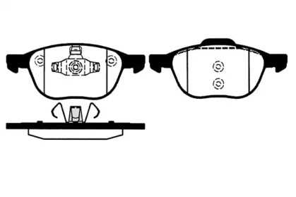 Комплект тормозных колодок (RAICAM: RA.0820.0)
