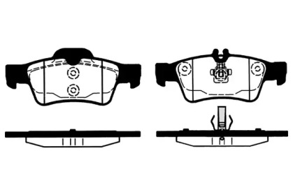 Комплект тормозных колодок (RAICAM: RA.0822.0)