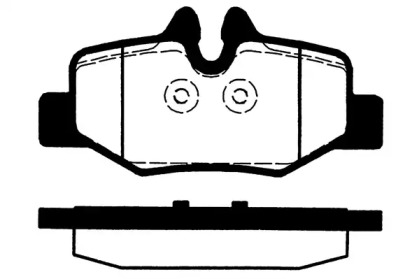 Комплект тормозных колодок (RAICAM: RA.0845.0)