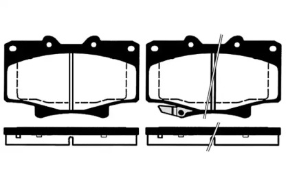 Комплект тормозных колодок (RAICAM: RA.0871.0)