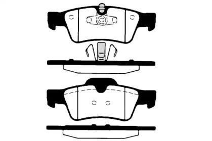 Комплект тормозных колодок (RAICAM: RA.0875.0)