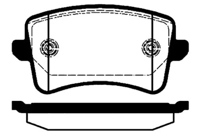 Комплект тормозных колодок (RAICAM: RA.0915.0)