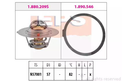 Термостат (EPS: 1.880.209)