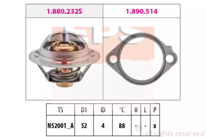 Термостат (EPS: 1.880.232)