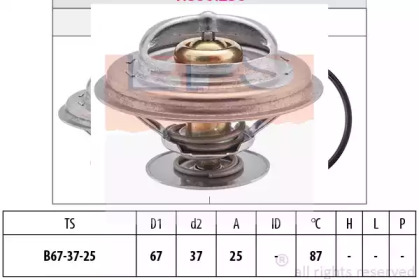 Термостат (EPS: 1.880.256S)