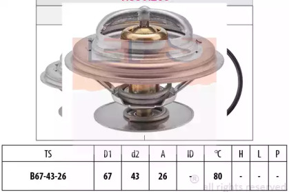 Термостат (EPS: 1.880.260S)