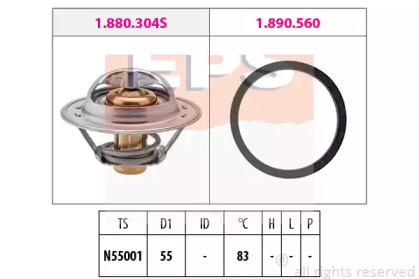 Термостат (EPS: 1.880.304)