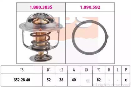 Термостат (EPS: 1.880.383)