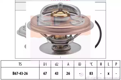 Термостат (EPS: 1.880.625S)