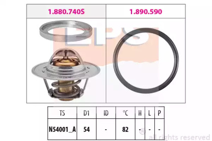 Термостат (EPS: 1.880.740)