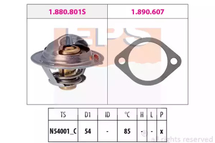Термостат (EPS: 1.880.801)