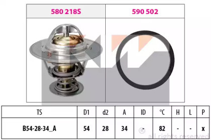 Термостат (KW: 580 218)