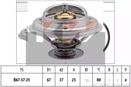 Термостат (KW: 580 259S)
