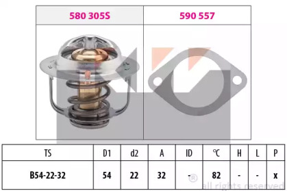 Термостат (KW: 580 305)