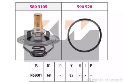 Термостат (KW: 580 310)