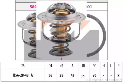 Термостат (KW: 580 403S)