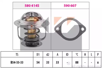 Термостат (KW: 580 414)