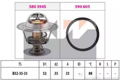 Термостат (KW: 580 483)