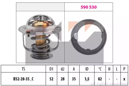 Термостат (KW: 580 493)