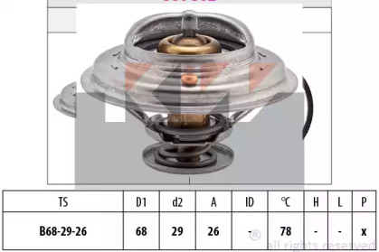 Термостат (KW: 580 502S)