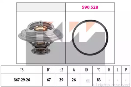 Термостат (KW: 580 526)