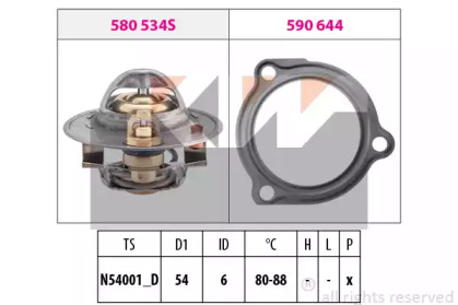 Термостат (KW: 580 587)