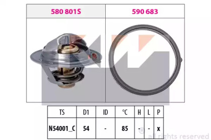 Термостат (KW: 580 803)