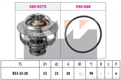 Термостат (KW: 580 957)