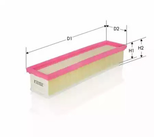 Фильтр (TECNECO FILTERS: AR1615PMS)