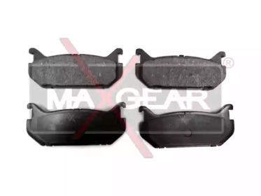 Комплект тормозных колодок (MAXGEAR: 19-0460)