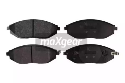 Комплект тормозных колодок (MAXGEAR: 19-2168)