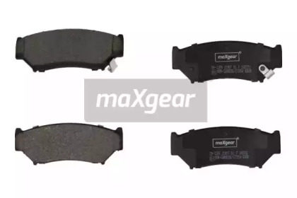 Комплект тормозных колодок (MAXGEAR: 19-1376)