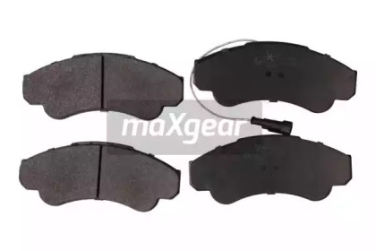 Комплект тормозных колодок (MAXGEAR: 19-0668)