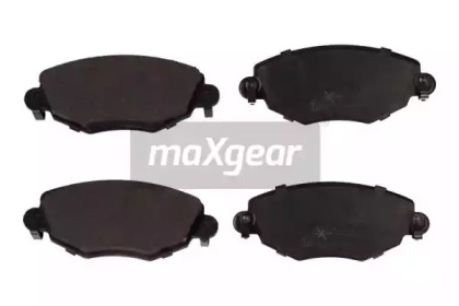 Комплект тормозных колодок (MAXGEAR: 19-0876)