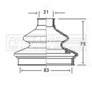 Пыльник (FIRST LINE: FCB2333)