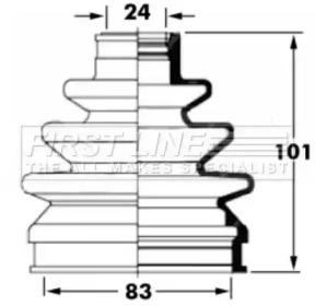 Пыльник (FIRST LINE: FCB6027)