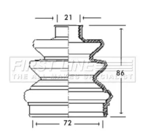Пыльник (FIRST LINE: FCB2694)