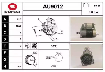 Стартер (SNRA: AU9012)