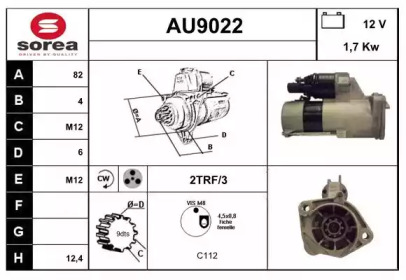 Стартер (SNRA: AU9022)